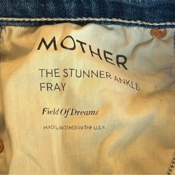 Mother The Stunner Ankle Fray Field of Dreams Size 25 - Picture 12 of 15